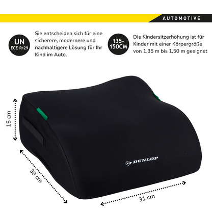 Dunlop Kinderzitje – Stoelverhoger – Autozitje – Auto Zitverhoger - Kinderen - Autostoeltje - Stoelverhoger Voor Auto