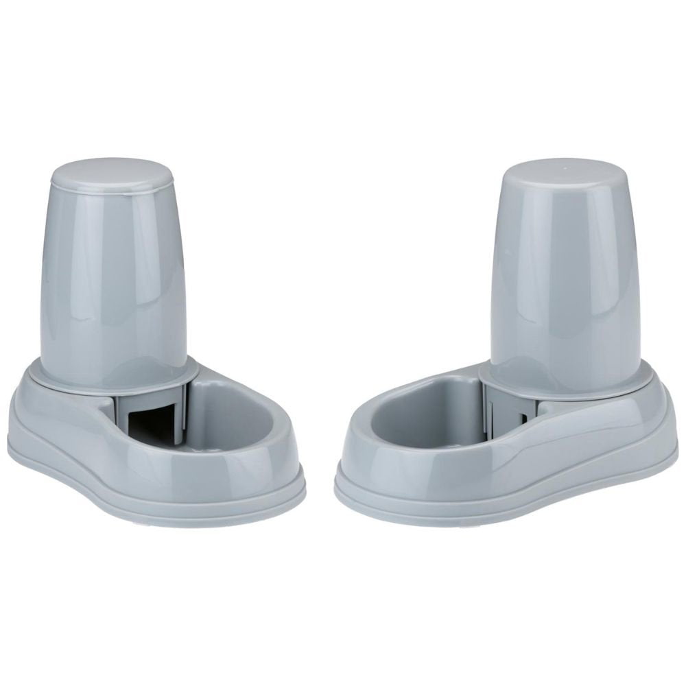 Pet Drinker & Dispenser 2Pc