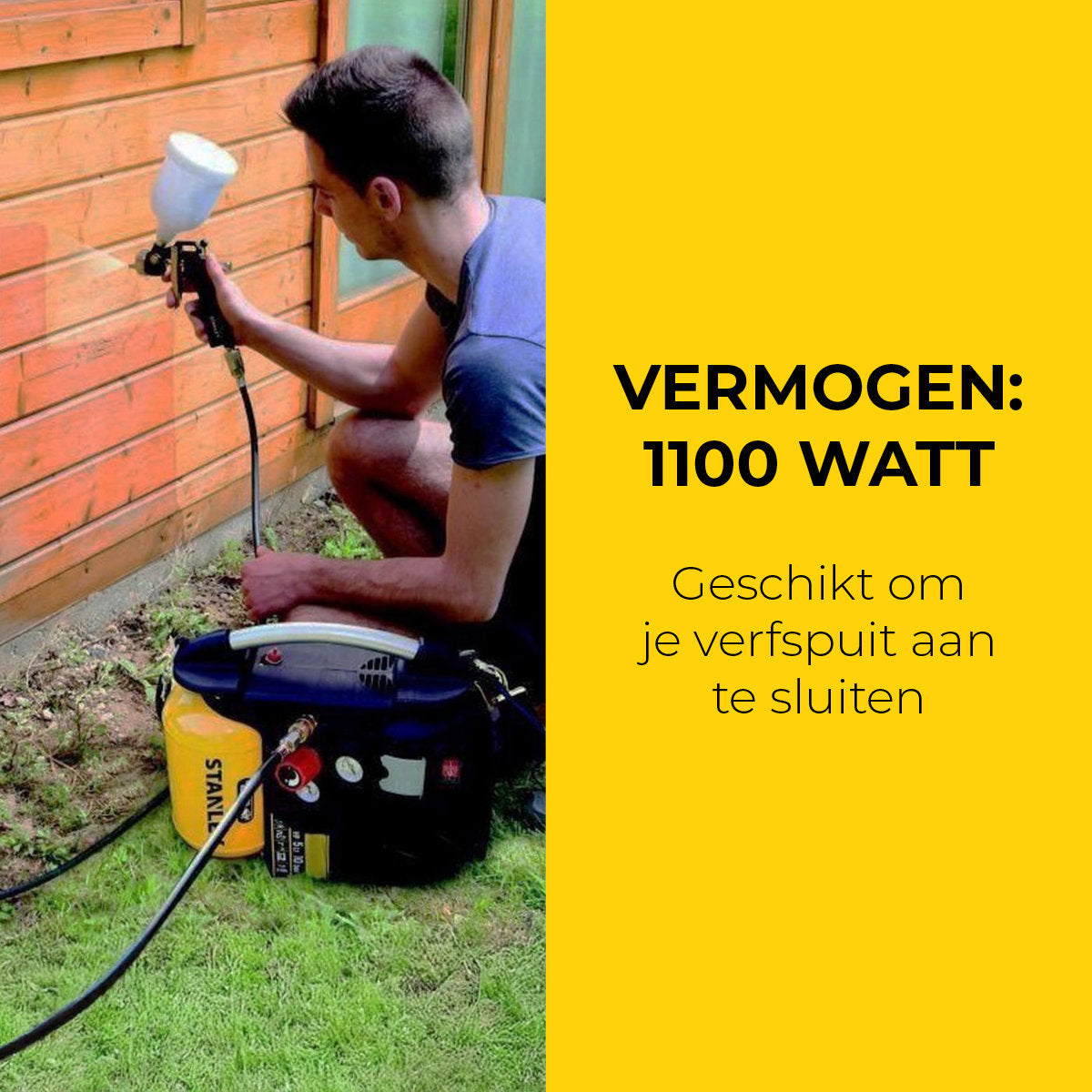 Stanley Luchtcompressor - Dn200/10/5 - Airboss