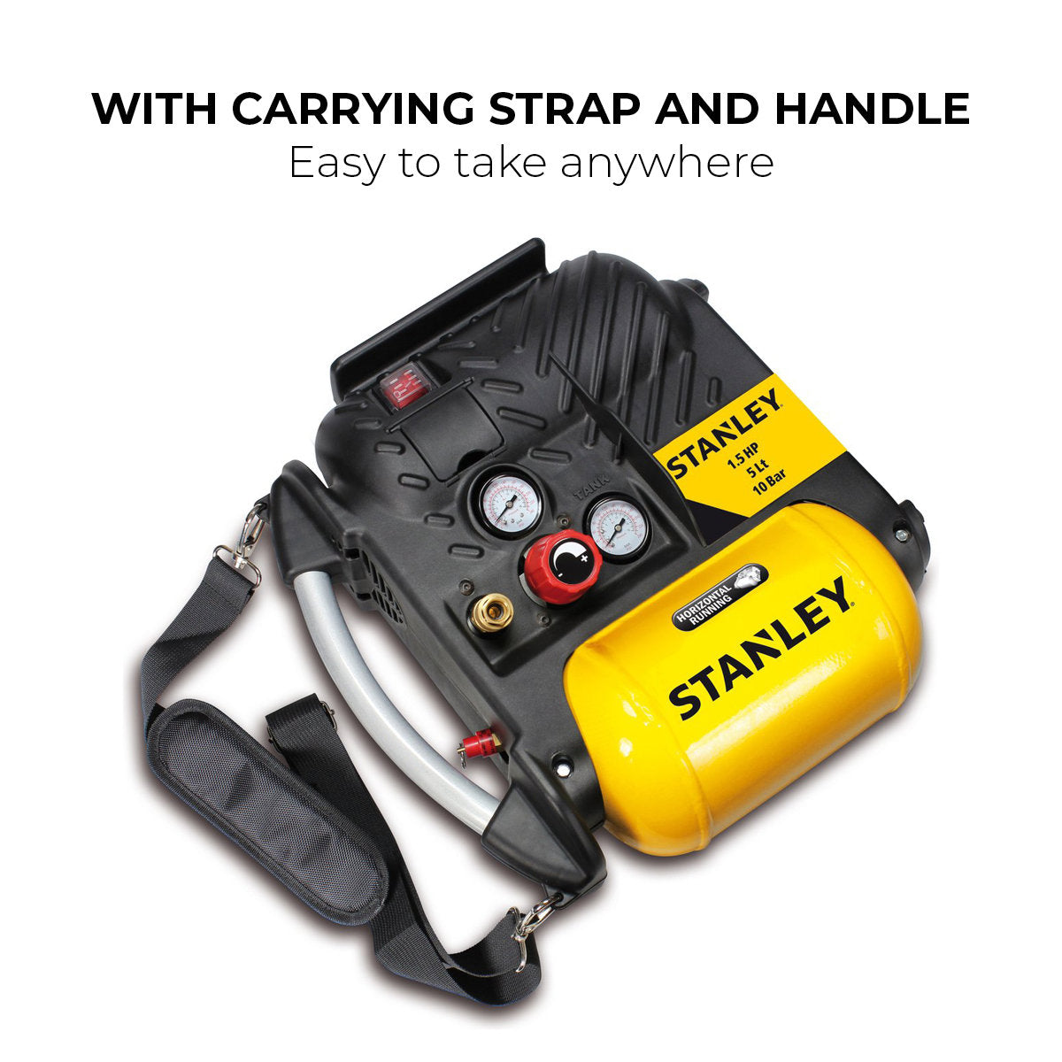Stanley Luchtcompressor - Dn200/10/5 - Airboss