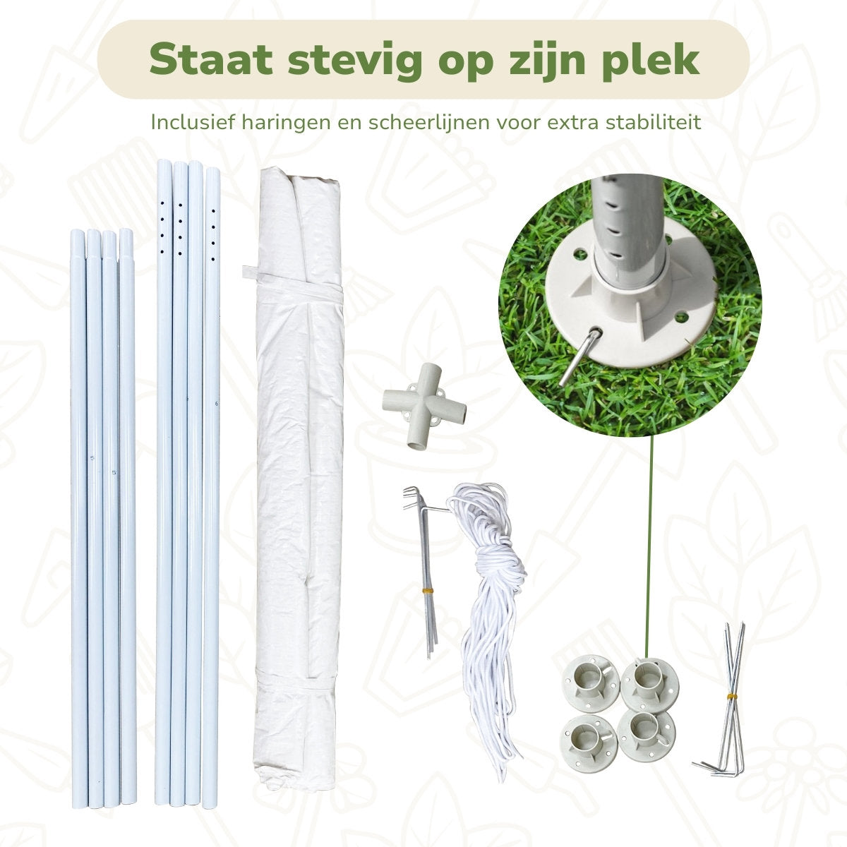 Kinzo Partytent 3X3 Meter