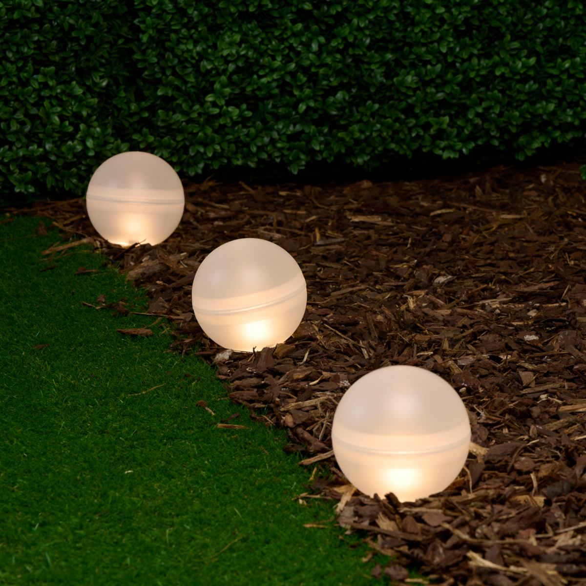 Light Solar 5 Balls Clr Change