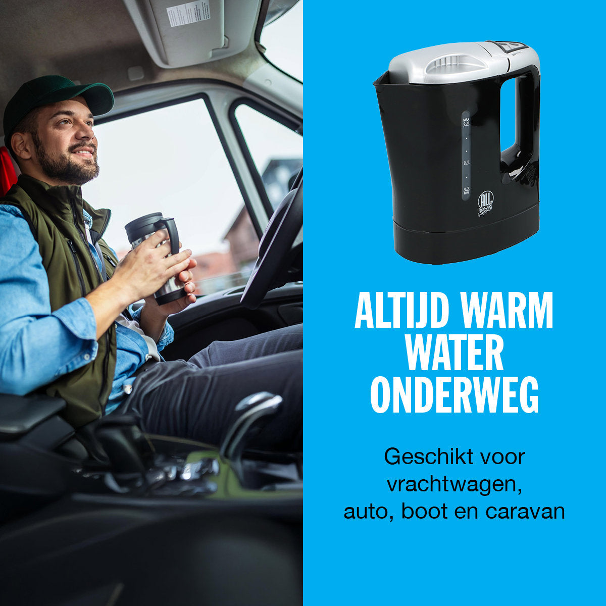Water Kettle 0,8L 24V 300W