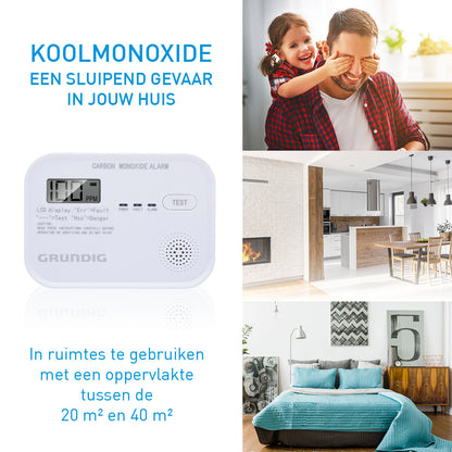 Carbon Monoxide (Co) Detector 85Db
