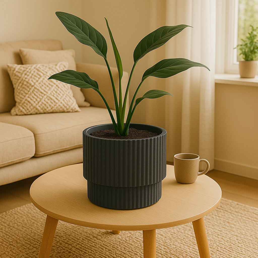 Pot Milly D30Cm Grey
