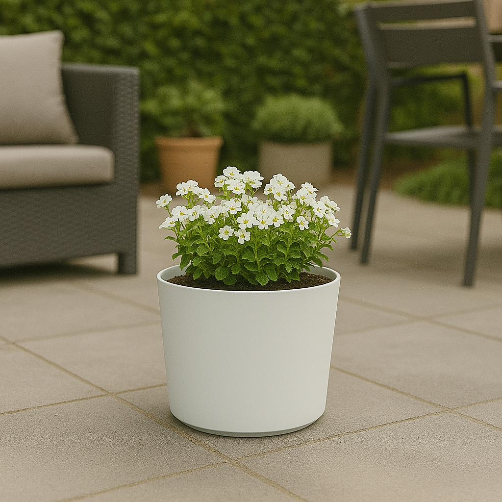 Pot Tubo Ø20 White