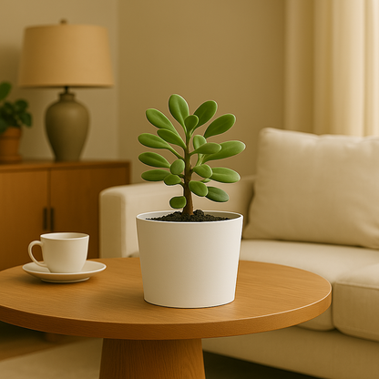 Pot Tubo D34Cm White