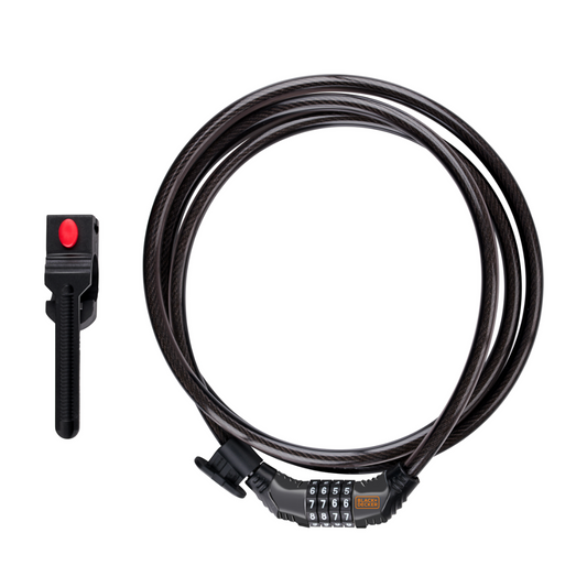 Bike Combi Lock Ø10X900