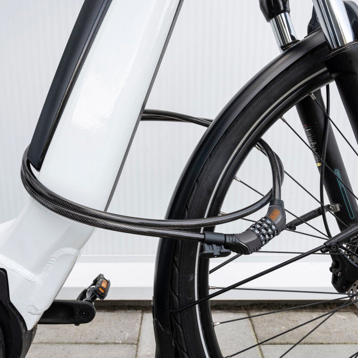 Bike Combi Lock Ø10X900