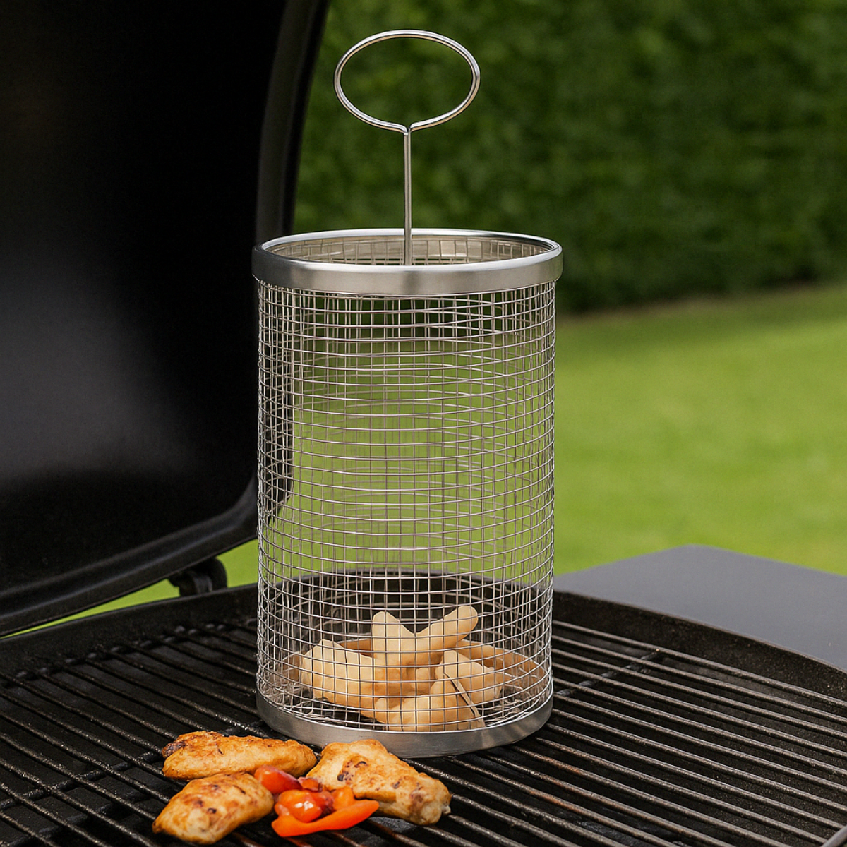 Bbq Grill Basket 2Pc