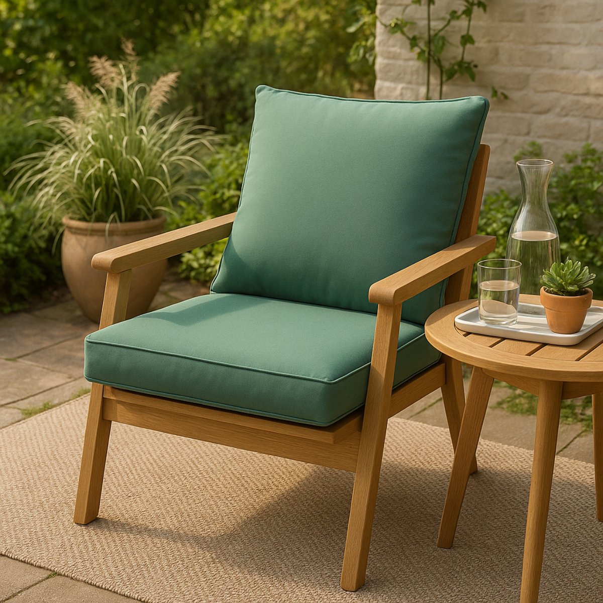 Garden Cushion Green