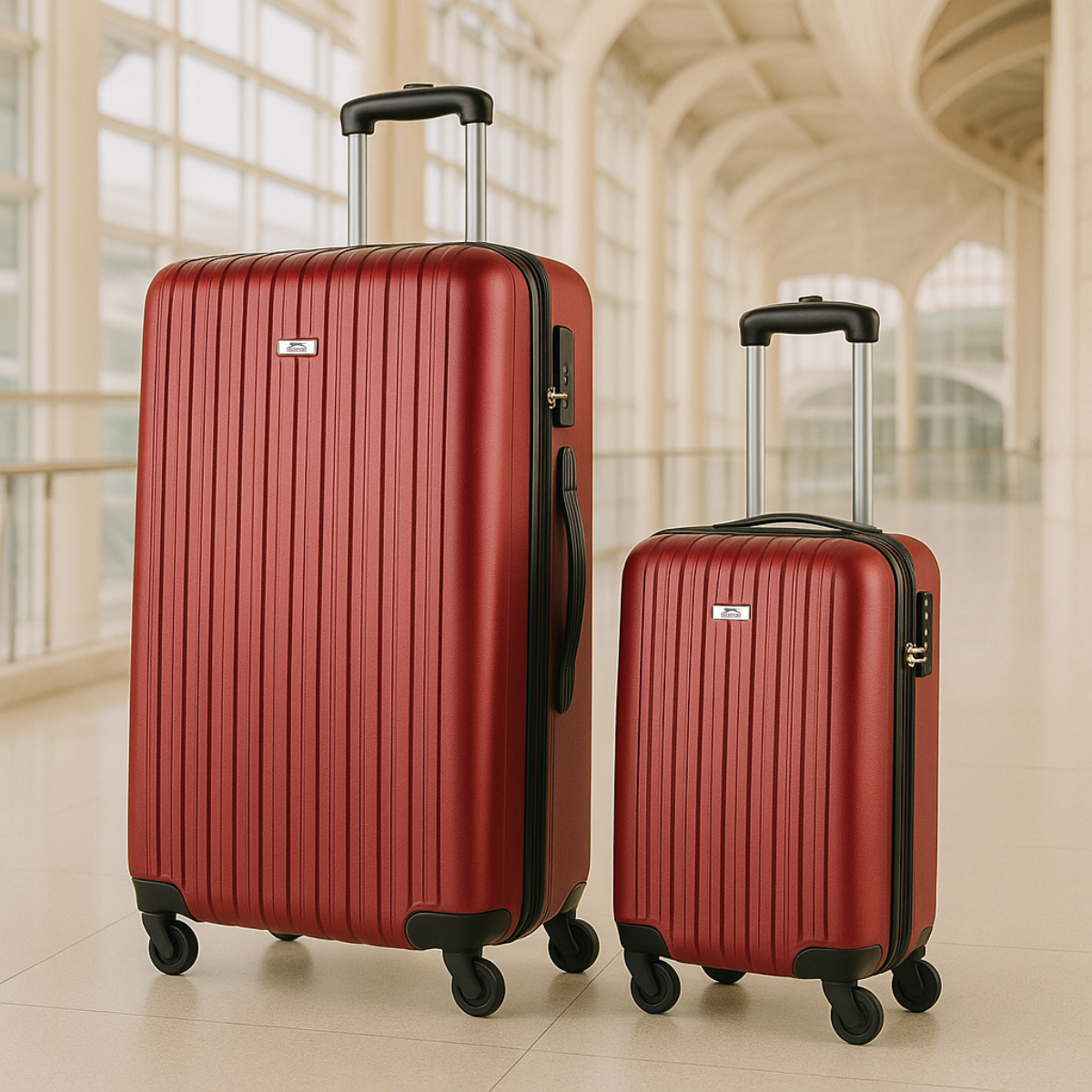 Trolley Set 2Pc Red