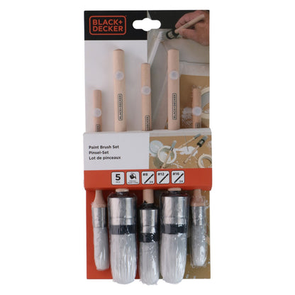 Paint Brush Set 5Pc