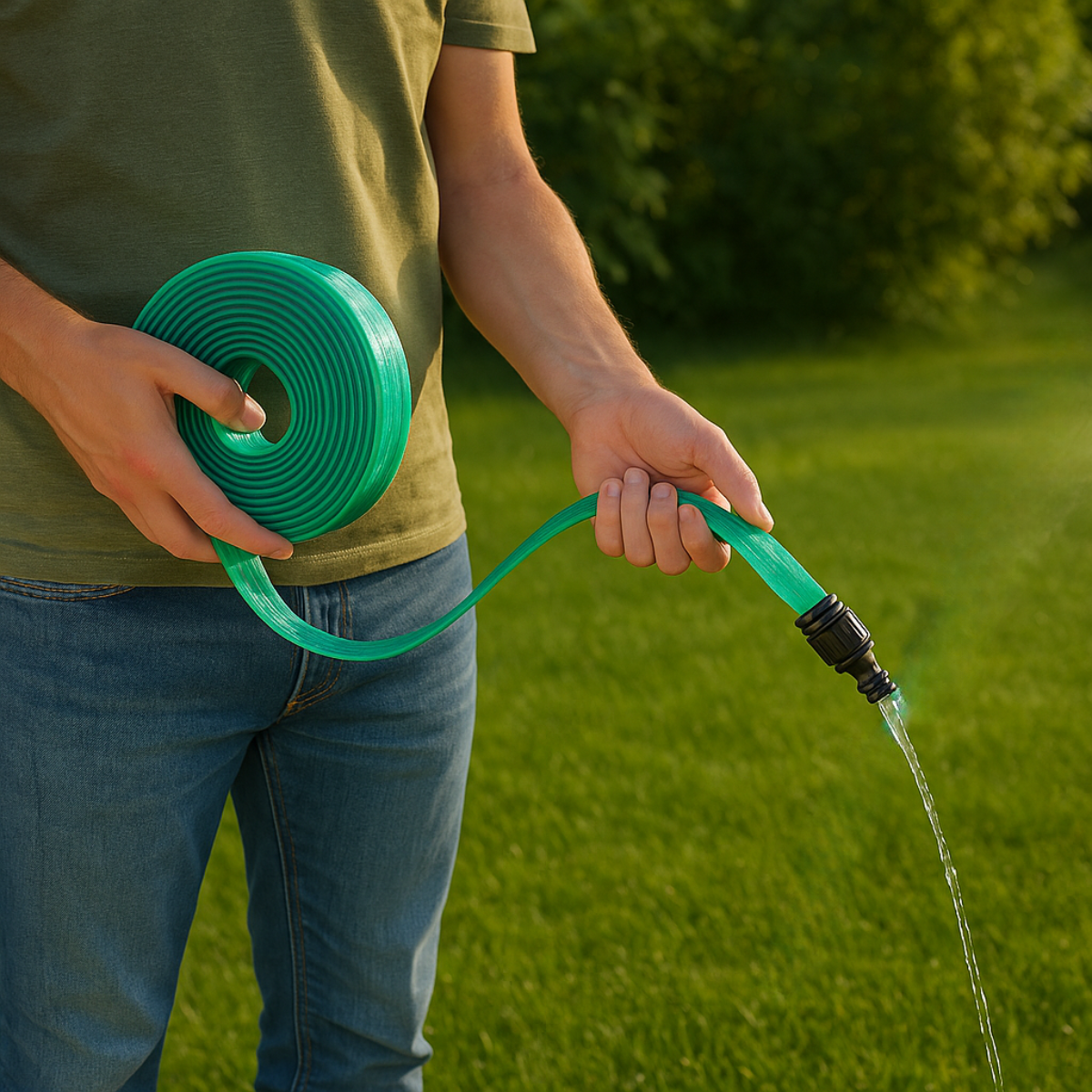 Sprinkler Hose Flat 25M