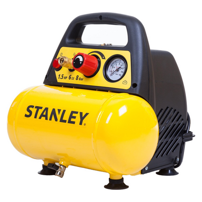 Stanley – Dn200/8/6 Luchtcompressor – 8 Bar – Olievrij