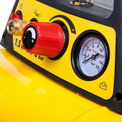 Stanley – Dn200/8/6 Luchtcompressor – 8 Bar – Olievrij