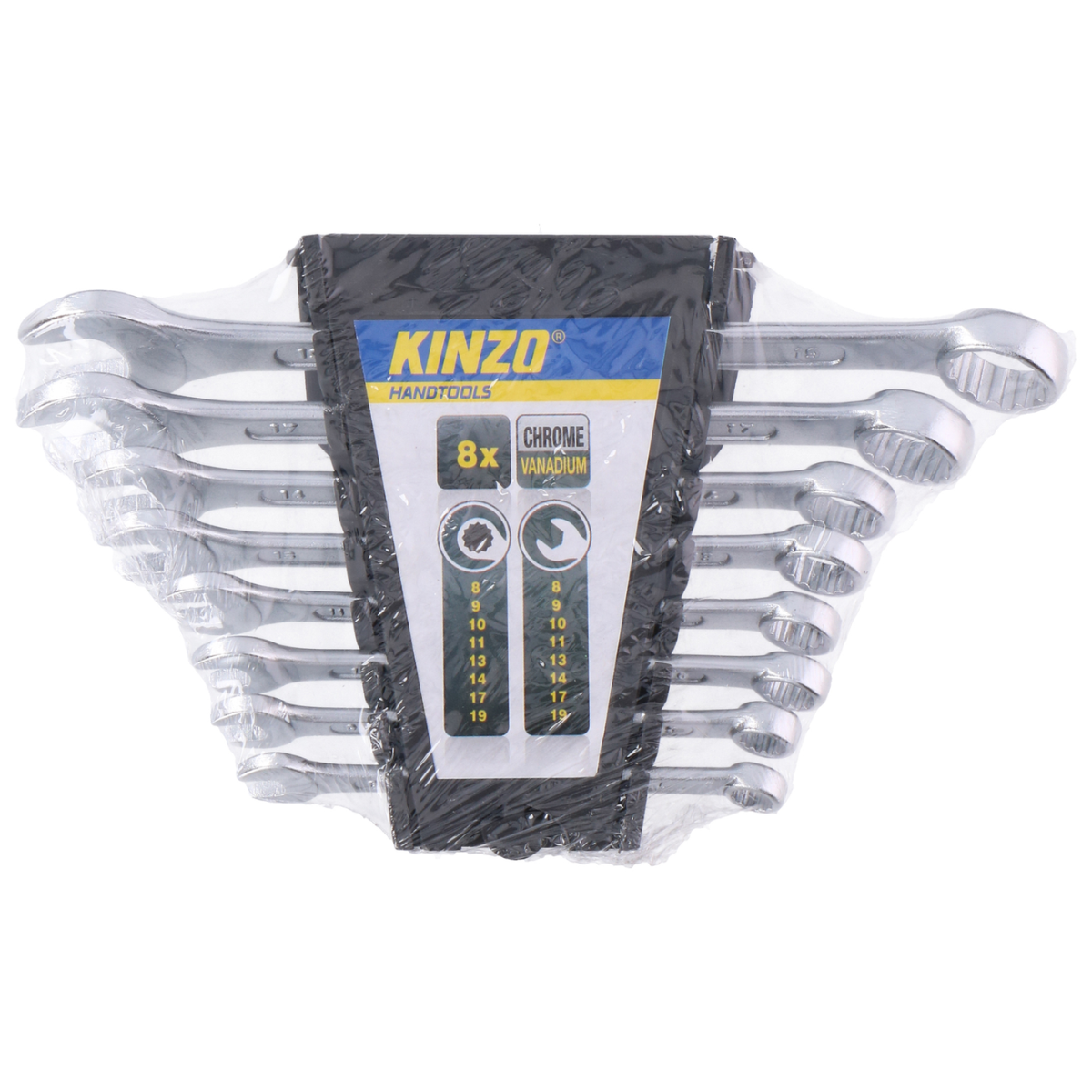 Spanner Set Combi 8Pcs 8-19 Cv