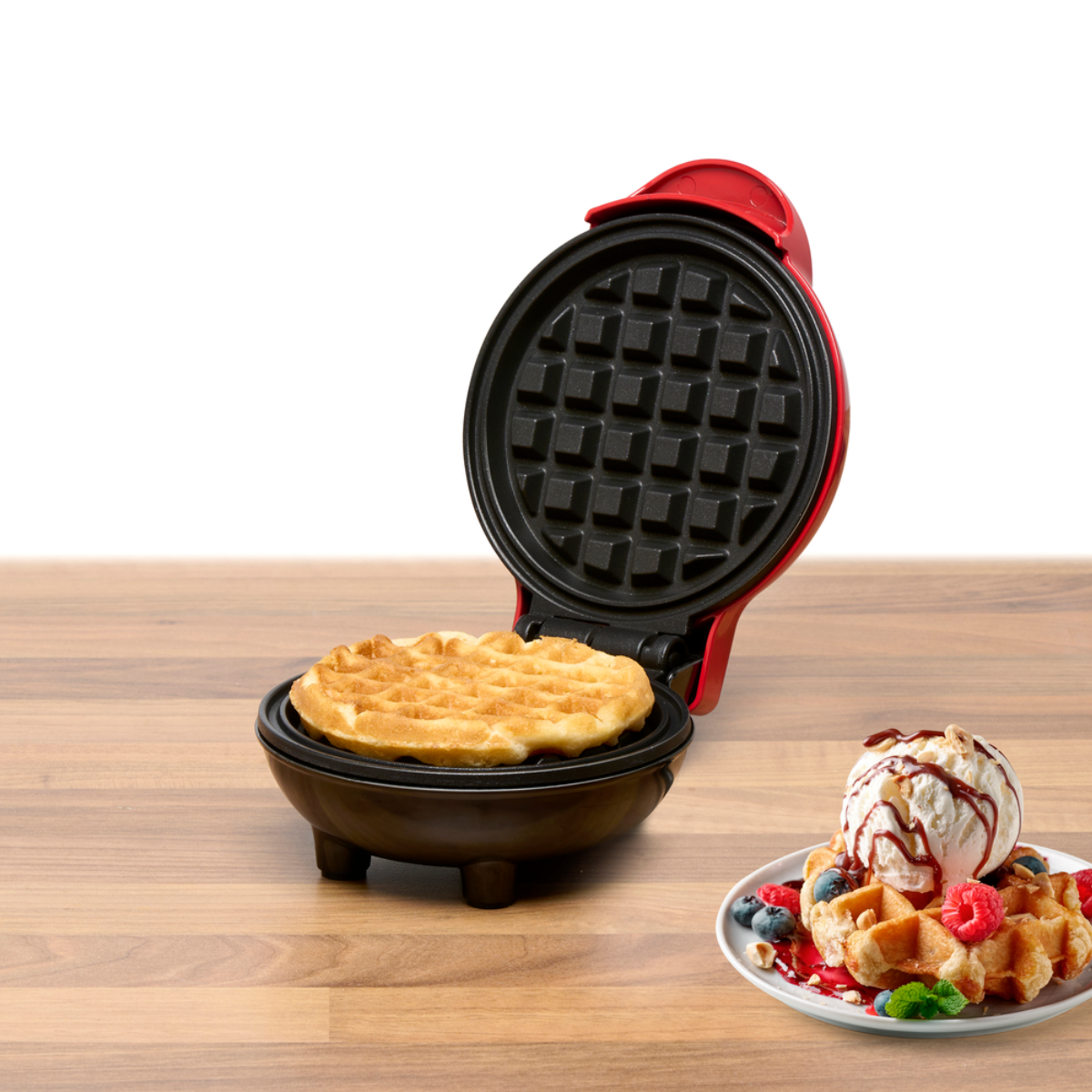 Mini Pan/Waffle Maker 230V