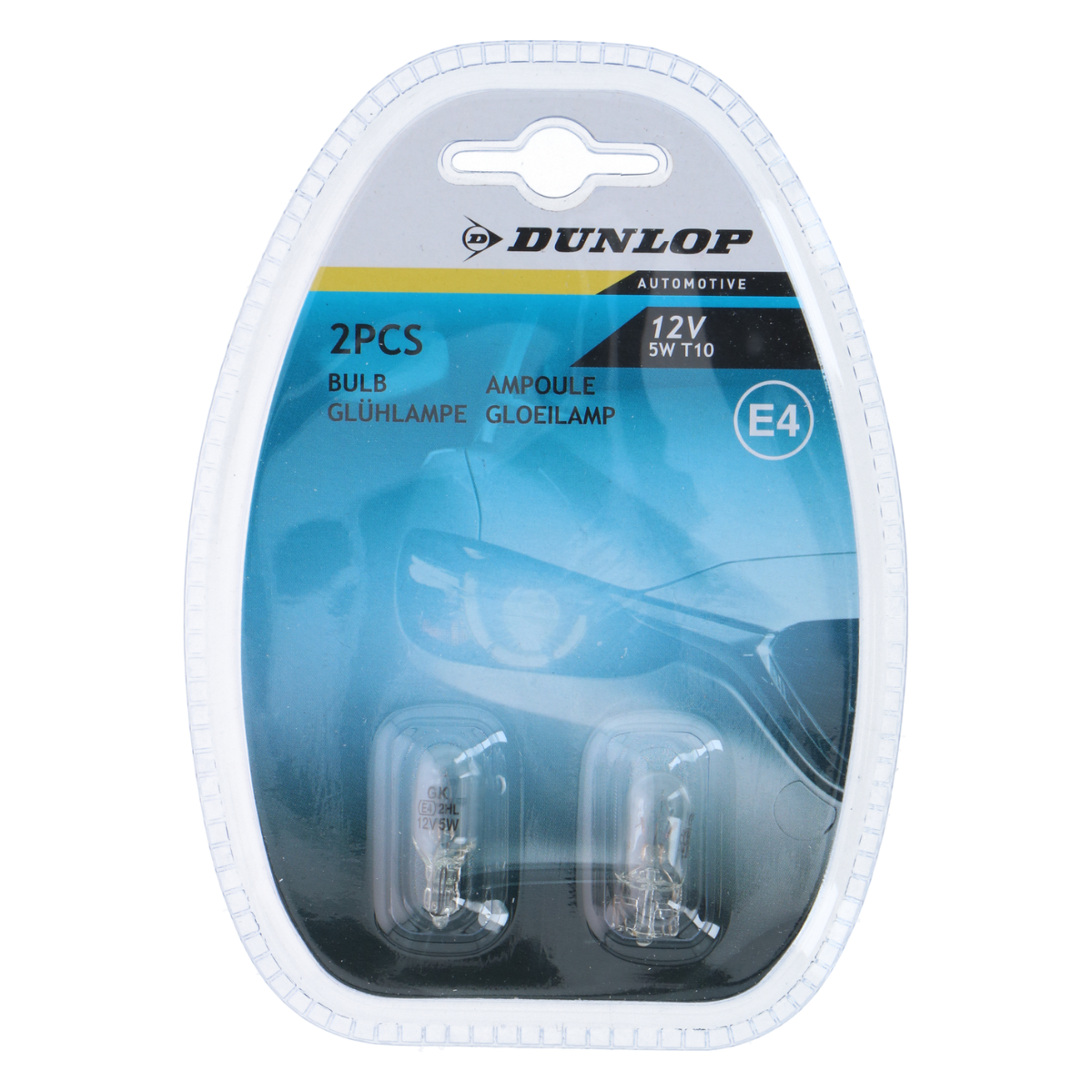 Car Light 12V Wedge 5W T10 2Pcs.