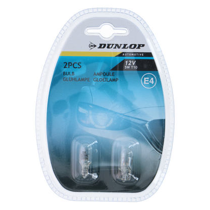 Car Light 12V Wedge 5W T10 2Pcs.