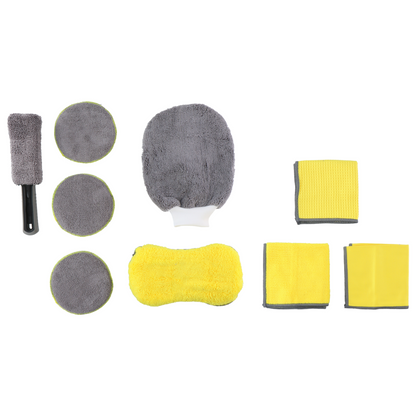 Car Cleaning Set 9Pcs.