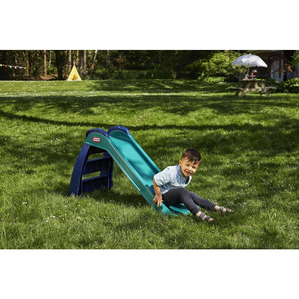Little Tikes First Glijbaan 110 Cm Blauw/Groen