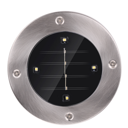 Solar Ground Spot Led 4Pc