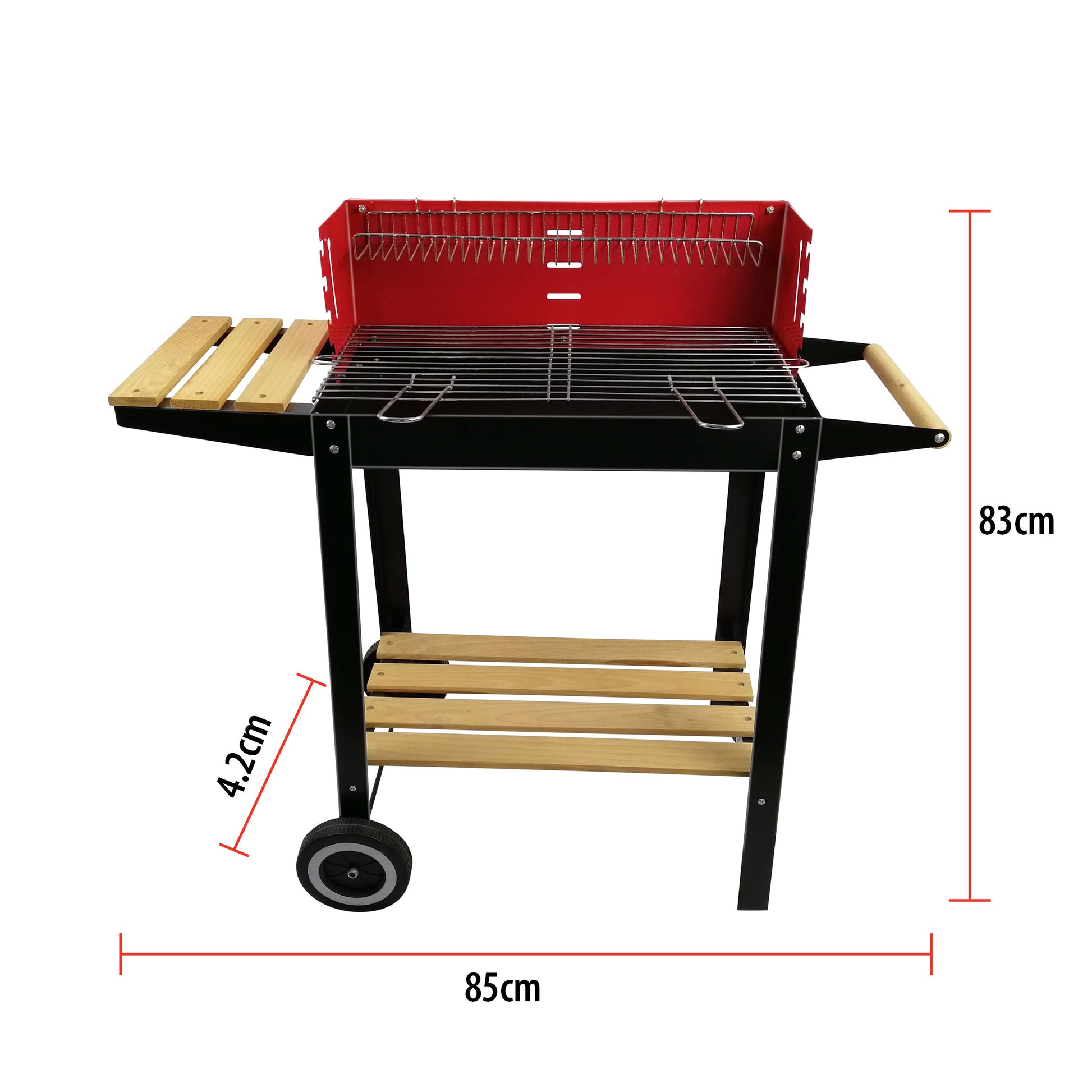 Barbecue Steel 85X42X83Cm