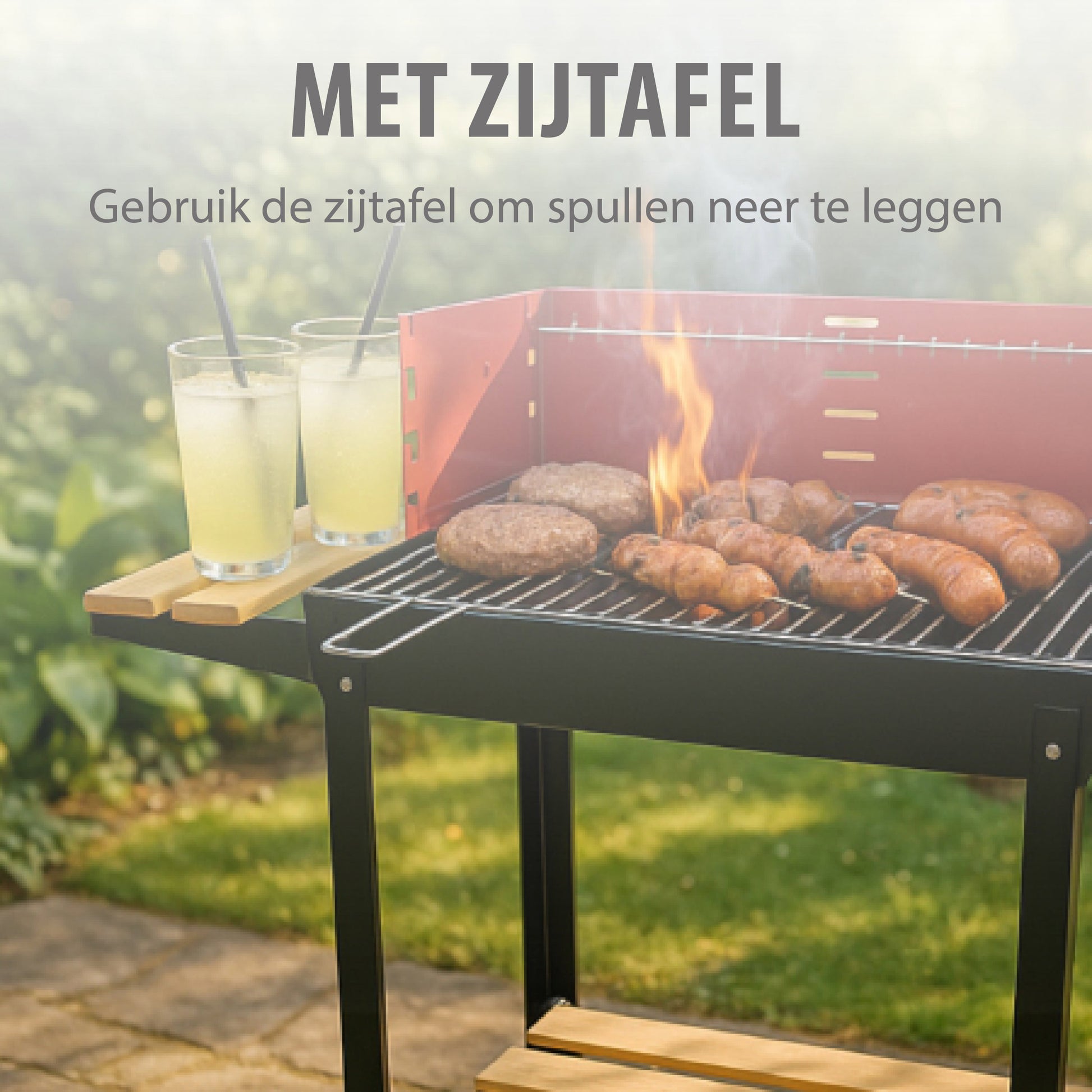 Barbecue Steel 85X42X83Cm
