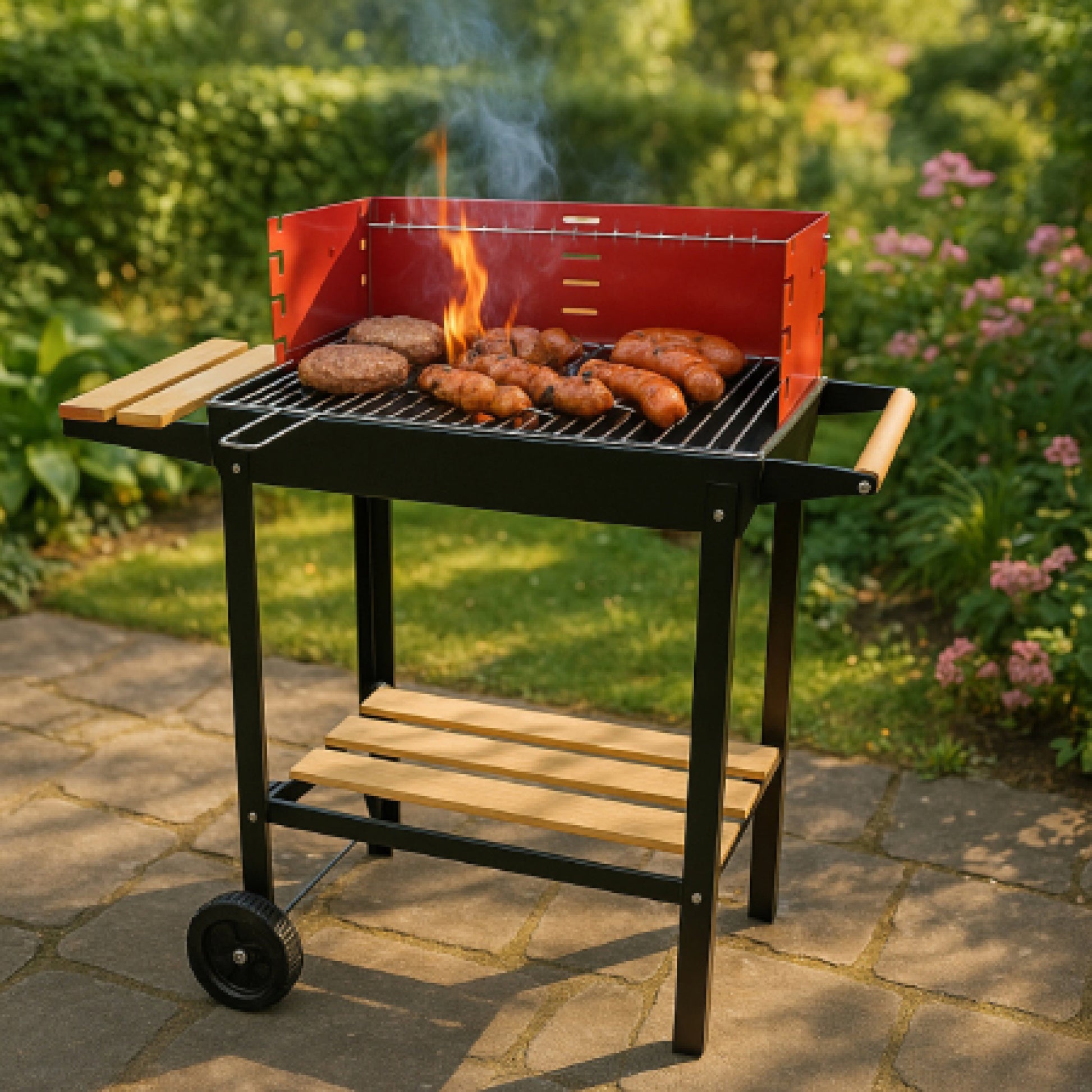 Barbecue Steel 85X42X83Cm