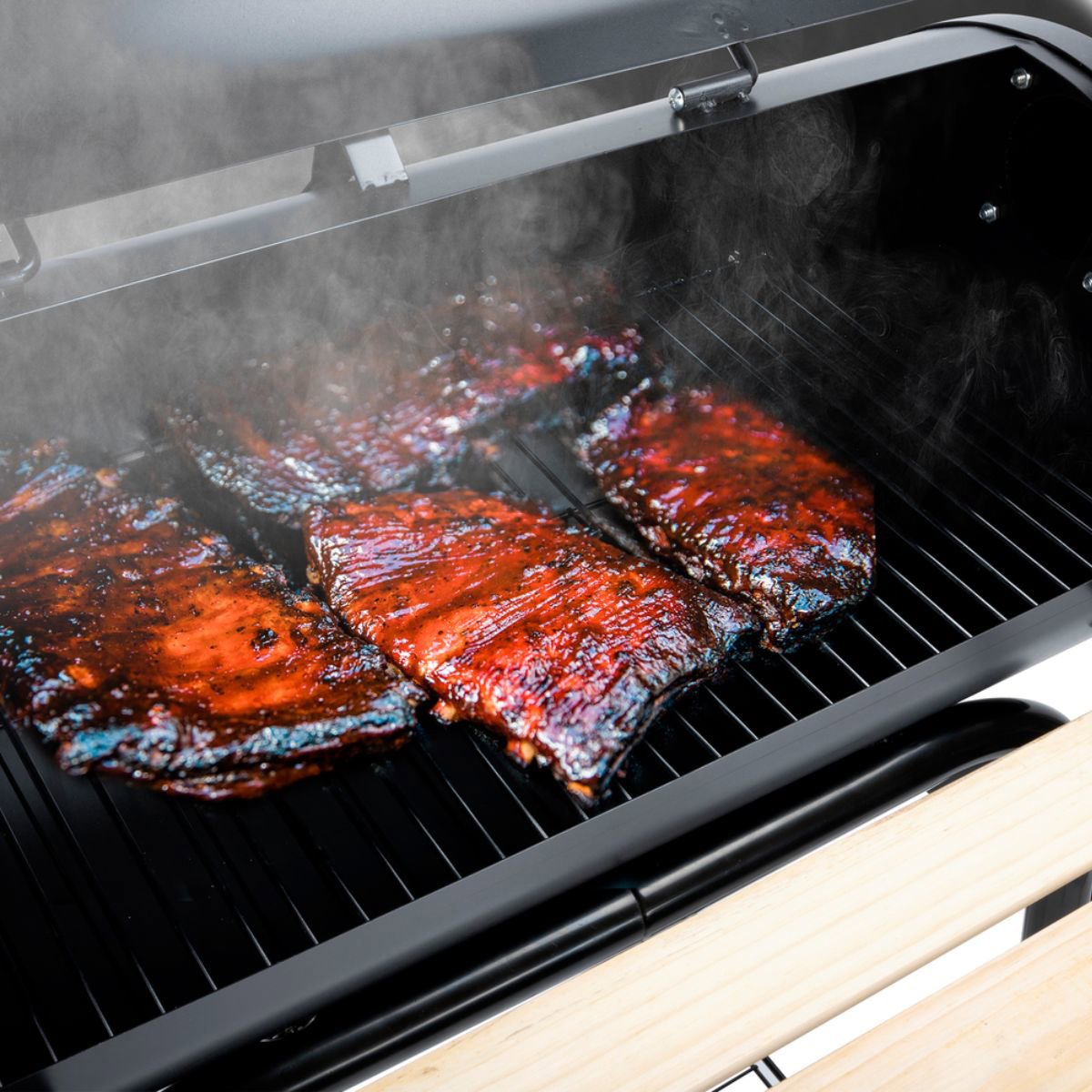 Bbq Grill Smoker 118X62X114Cm