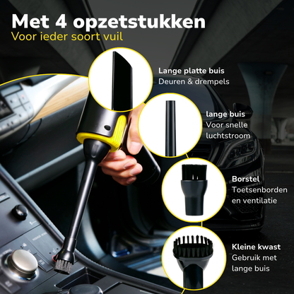 Car Vacuum Cleaner 4Pc