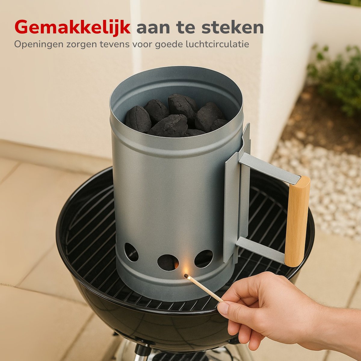 Bbq Charcoal Starter 27X16Cm