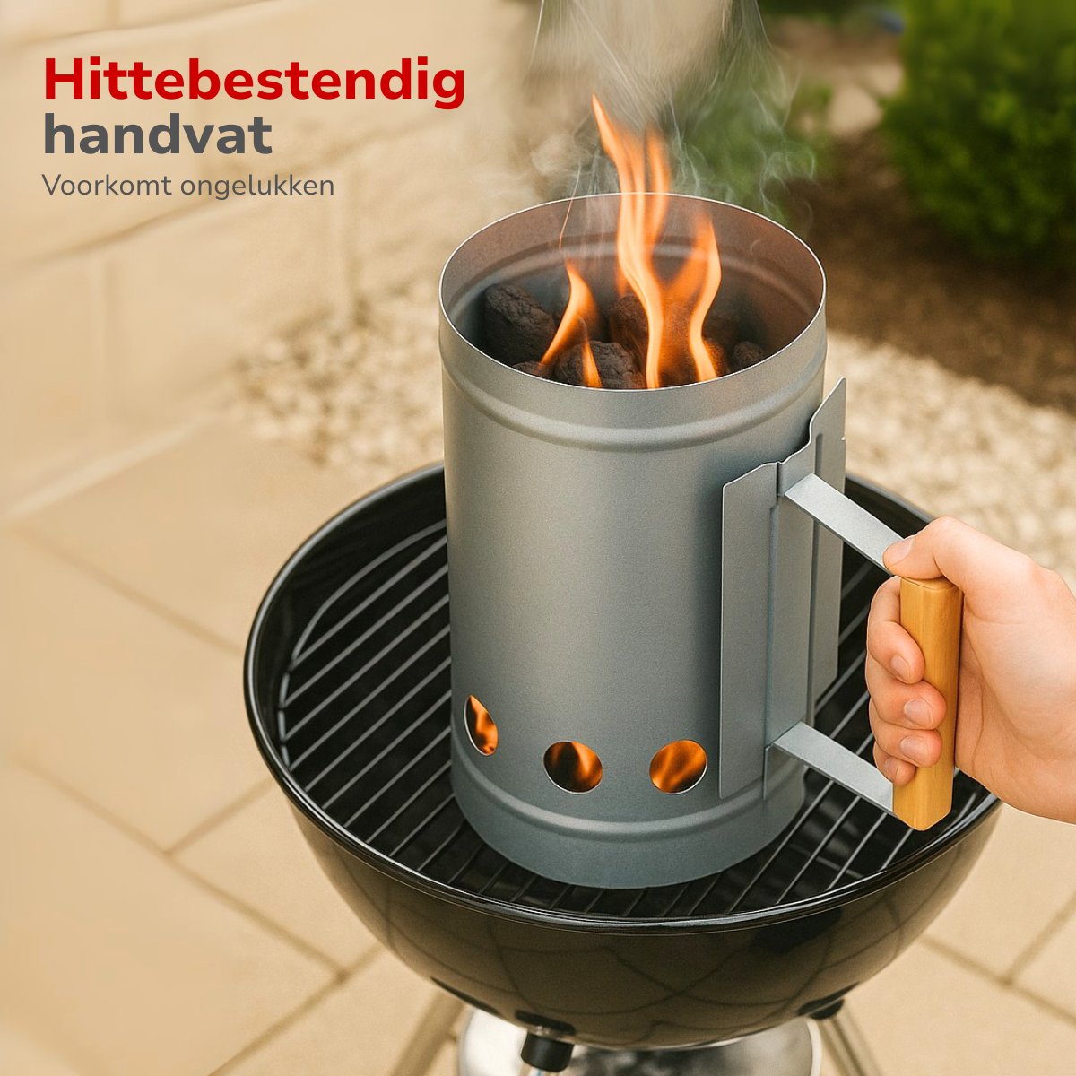 Bbq Charcoal Starter 27X16Cm