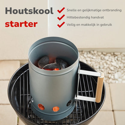 Bbq Charcoal Starter 27X16Cm