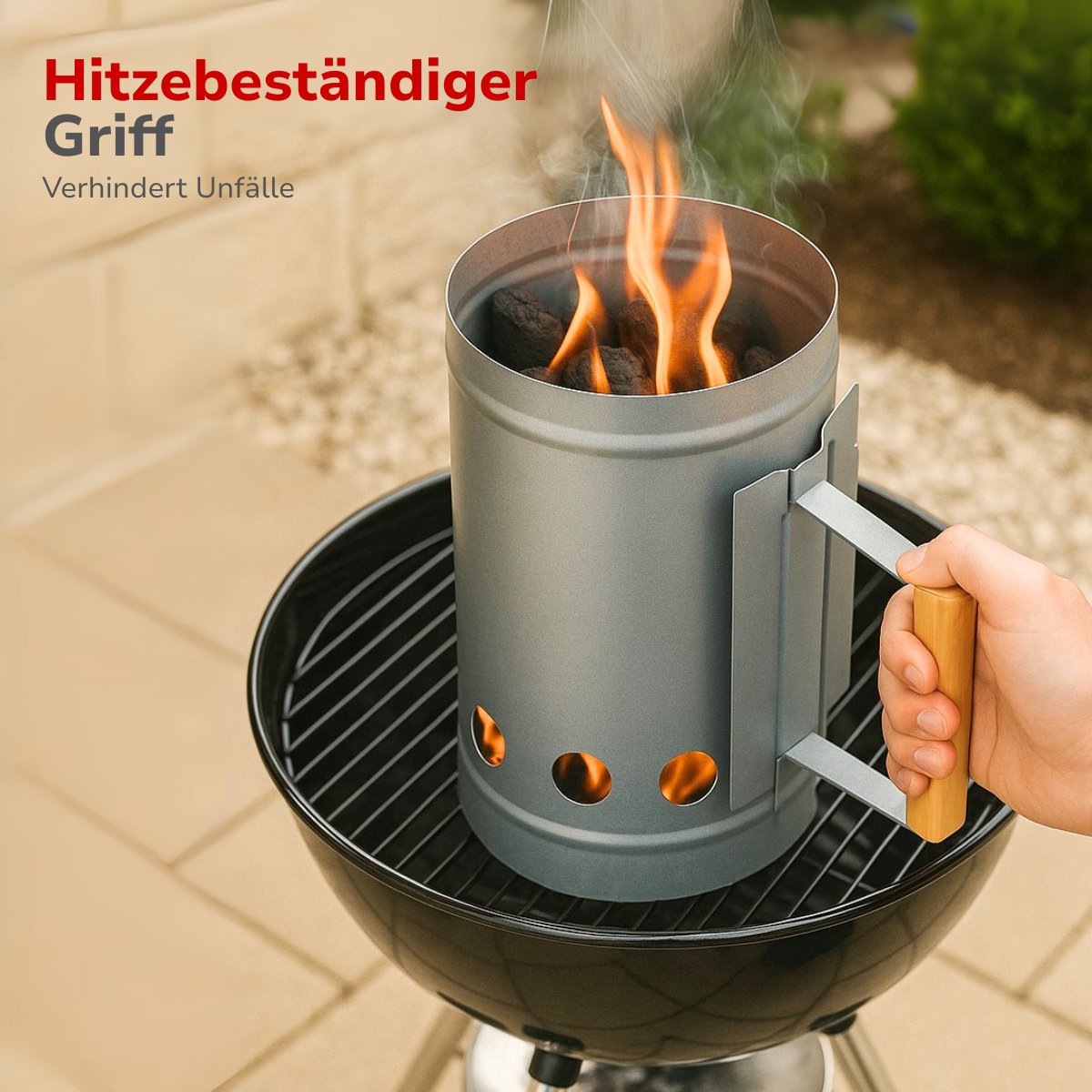Bbq Charcoal Starter 27X16Cm