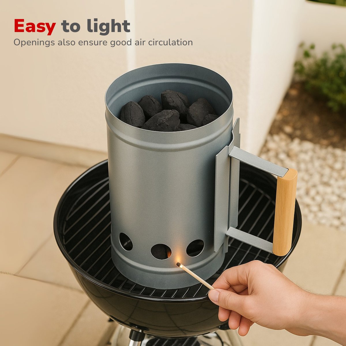 Bbq Charcoal Starter 27X16Cm