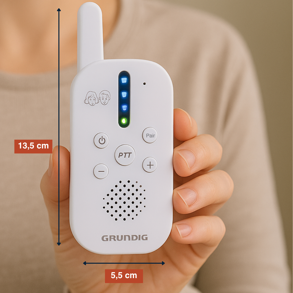 Wireless Digital Audio Baby Monitor 2.4Ghz