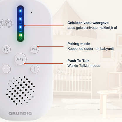 Wireless Digital Audio Baby Monitor 2.4Ghz
