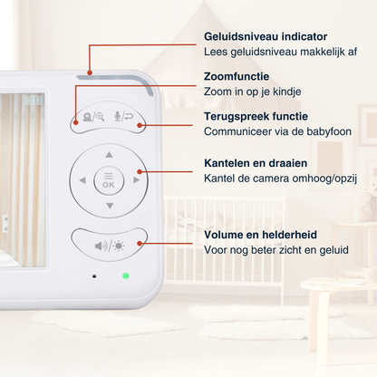 Baby Monitor Wireless Video 5"