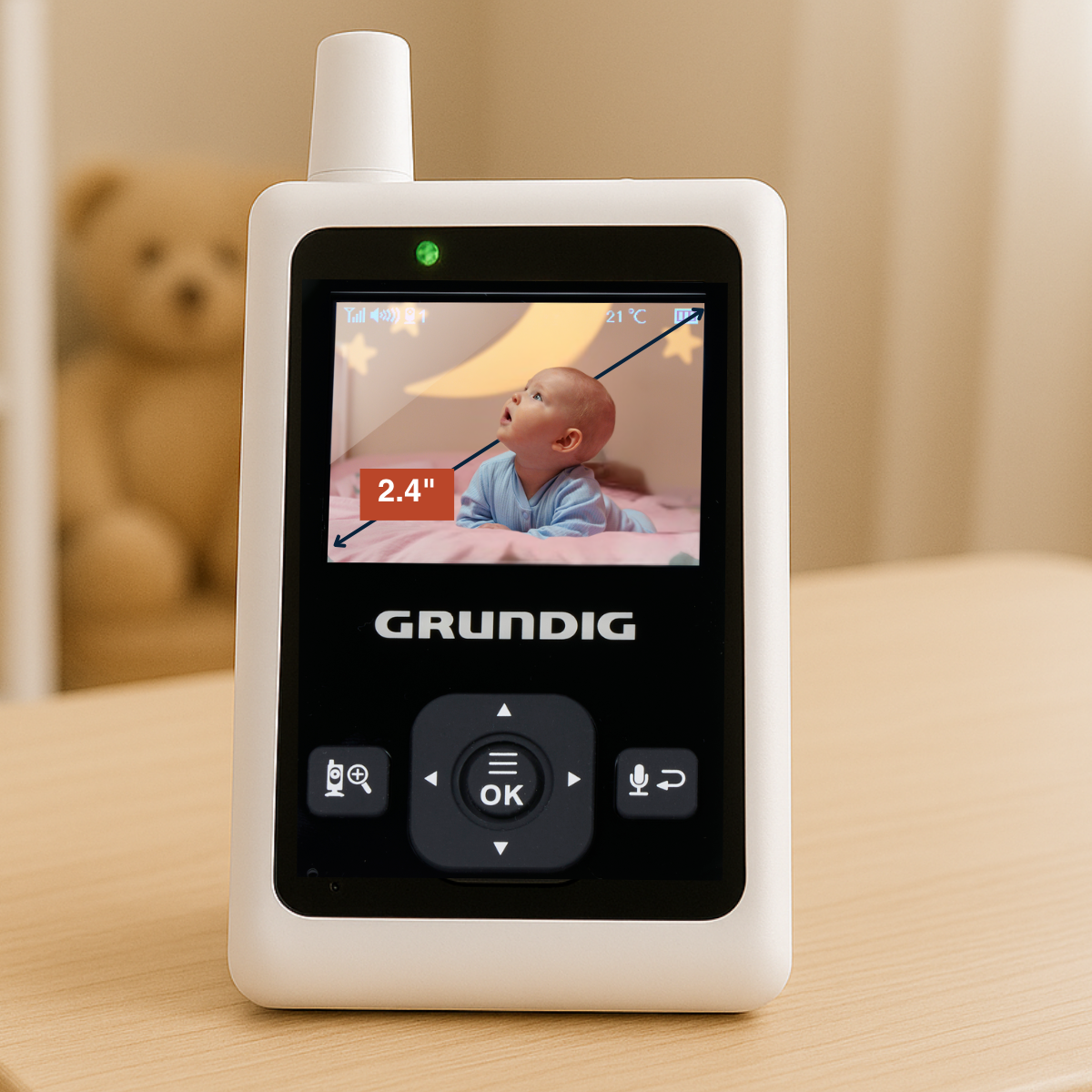 Baby Monitor Wireless Video 2.4"