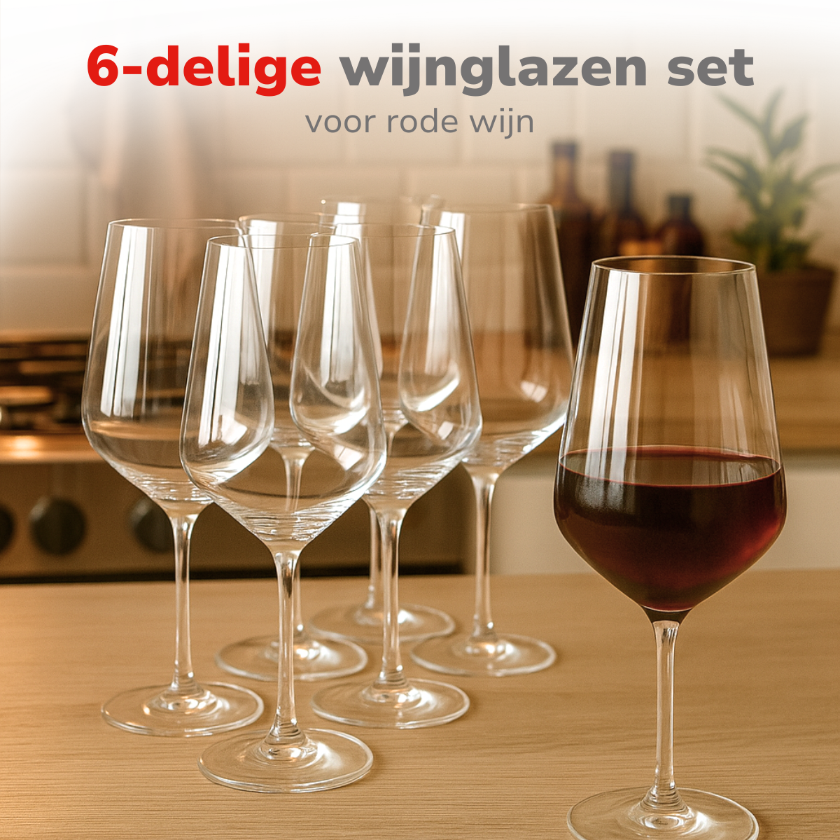 Wineglass 53Cl Gl 6Pcs