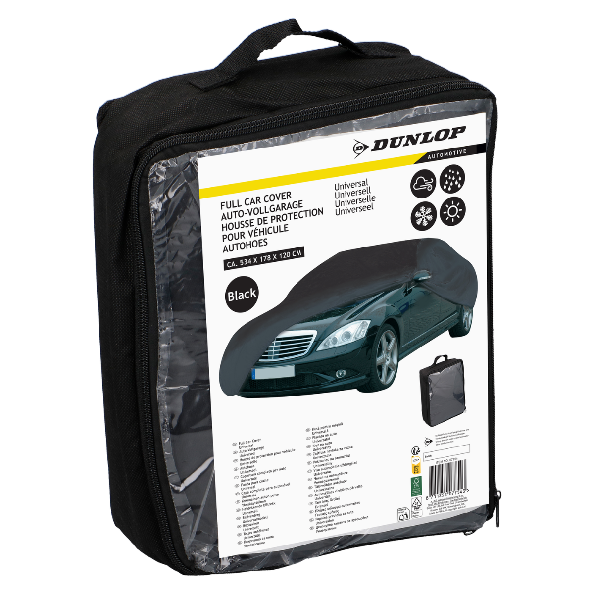 Carcover Xl 534X178X120Cm Peva