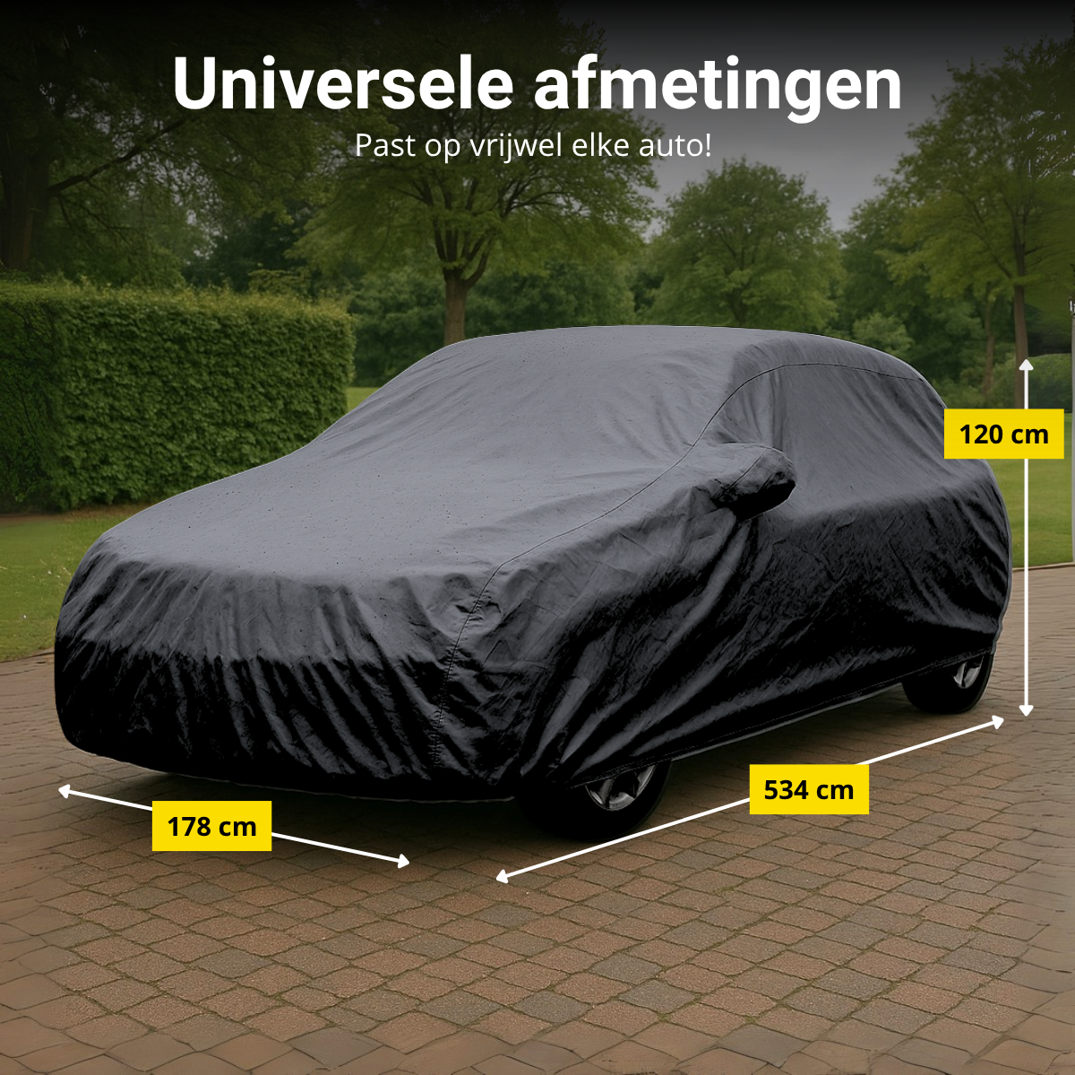 Carcover Xl 534X178X120Cm Peva