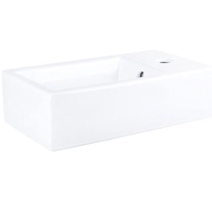 Fonteinset Keramiek Kraan Recht Mat Goud 40 X 22 X 11.5 Cm