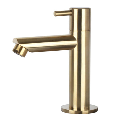 Fonteinset Keramiek Kraan Recht Mat Goud 40 X 22 X 11.5 Cm