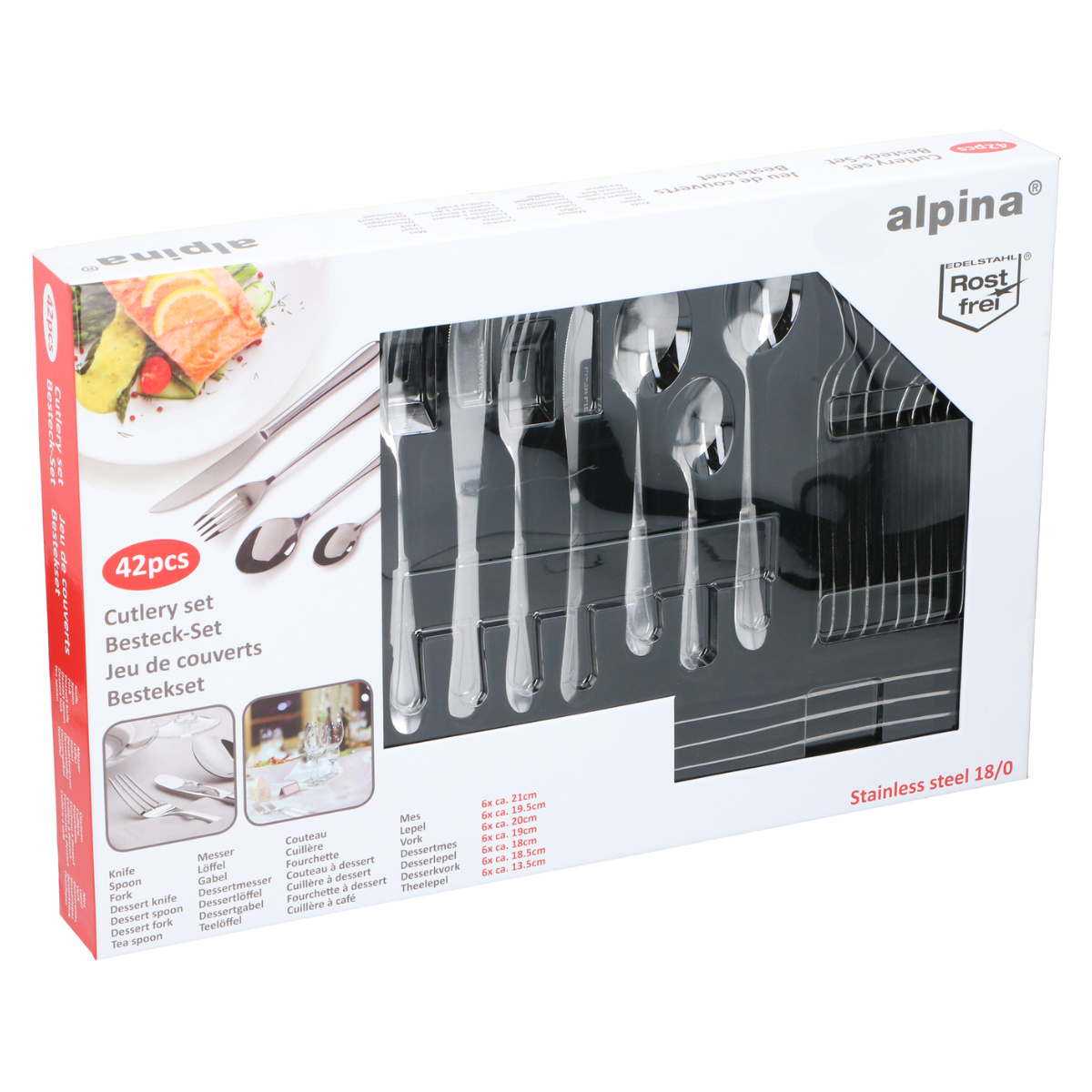 Cutlery Set 42Pc