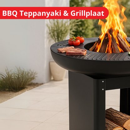 Bbq Teppanyaki And Firepit In 1