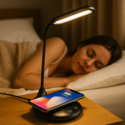 Charger Wireless & Lamp Usb