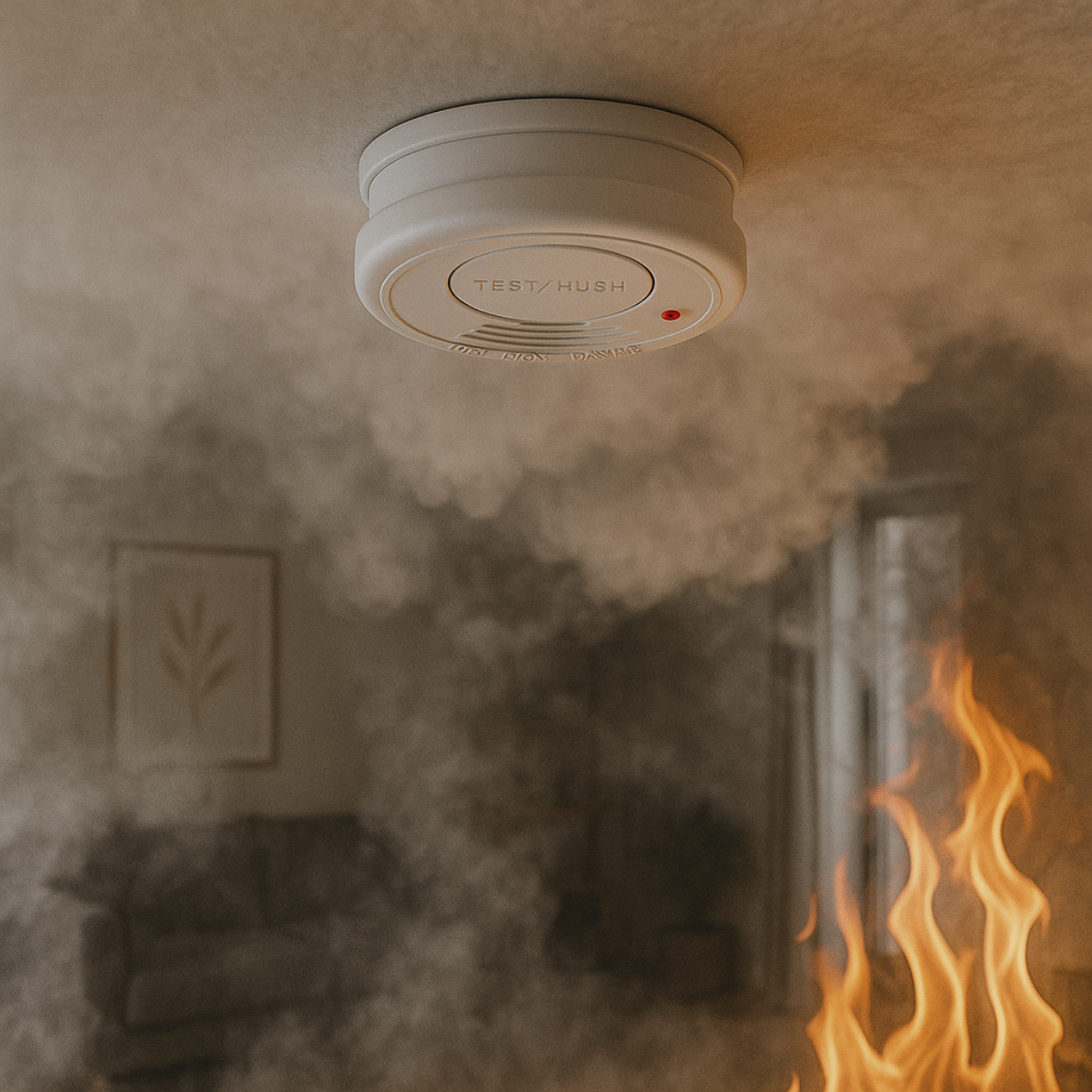 Smoke Alarm B/O Pp